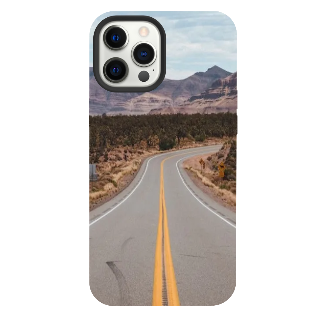 iPhone 13 Pro Max Roadtrip Black Silicone Case