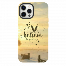 iPhone 13 Pro Max Believe In Yourself Mid night Silicone Case