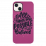 iPhone 13 All Things Are Possible Cherry Silicone Case