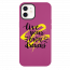 iPhone 12 Live Your Own Dreams Cherry Silicone Case